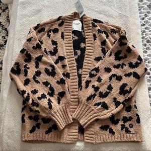 BNWT Abercrombie & Fitch Puff Sleeve Cardigan